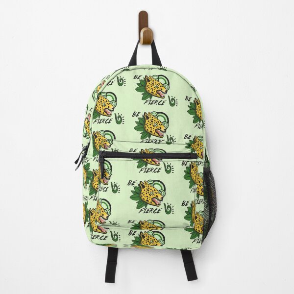 Item preview, Be Fierce Jaguar Mexican Botanical Illustration designed and sold by SrVegetatl.