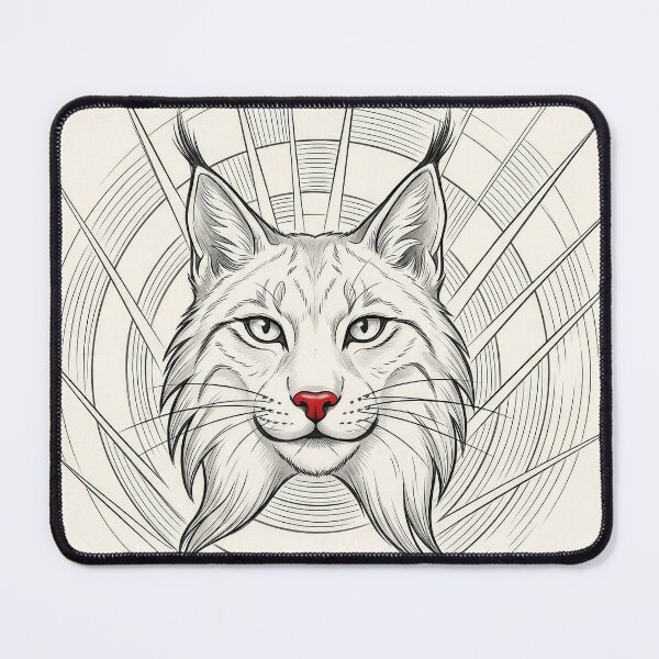 Item preview, Wild Spirit - Majestic Lynx Illustration designed and sold by Gabissq.
