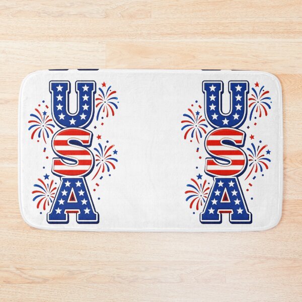 Item preview, USA Stars Stripes Fireworks Fourth of July designed and sold by jgvisualarts.