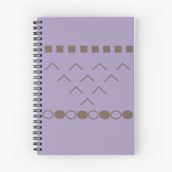 Item preview, Muted Lavender and Taupe Geometric Cipher designed and sold by CaramelCo.