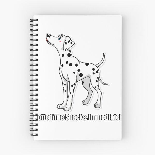 Item preview, Dalmatian Sticker - Spotted The Snacks Immediately - Dal Gift designed and sold by pawdrops.