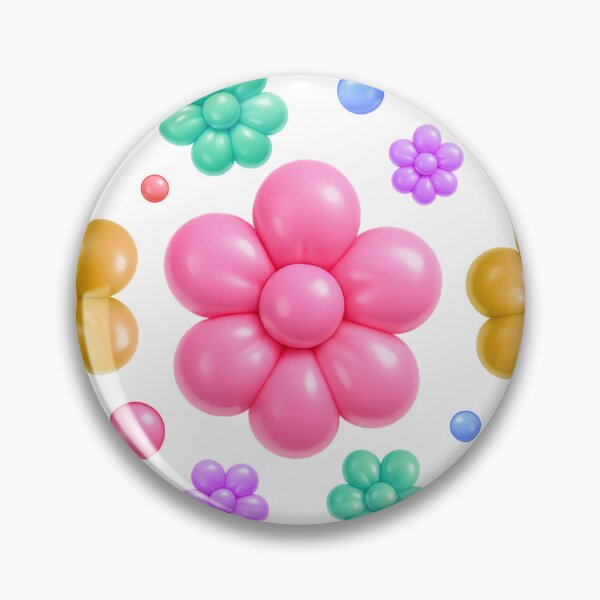 Item preview, Colorful Balloon Flower Sticker Pattern designed and sold by tviyluv.