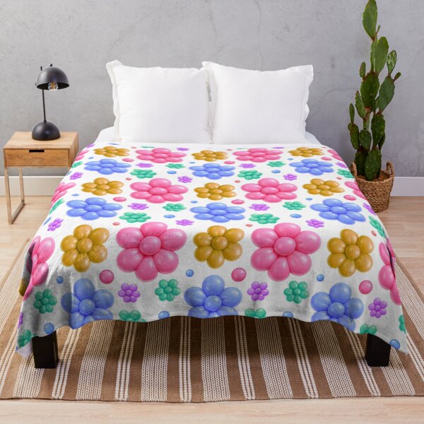 Item preview, Colorful Balloon Flower Sticker Pattern designed and sold by tviyluv.