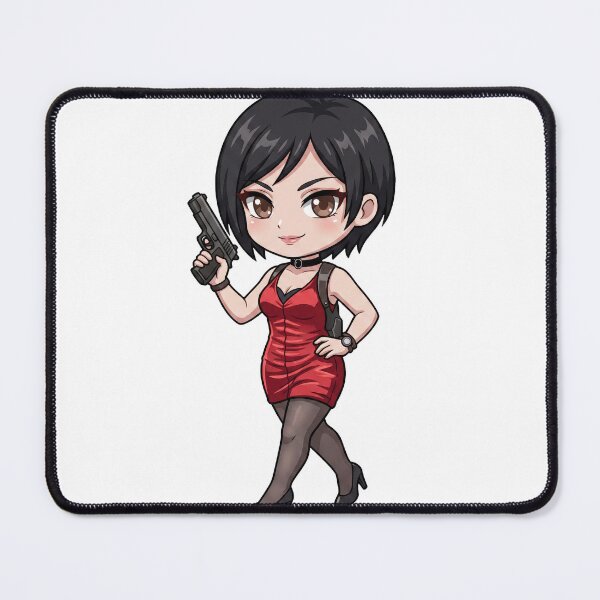 Item preview, Chibi Ada Wong - Confident Spy Stride designed and sold by Void Shard Studios.