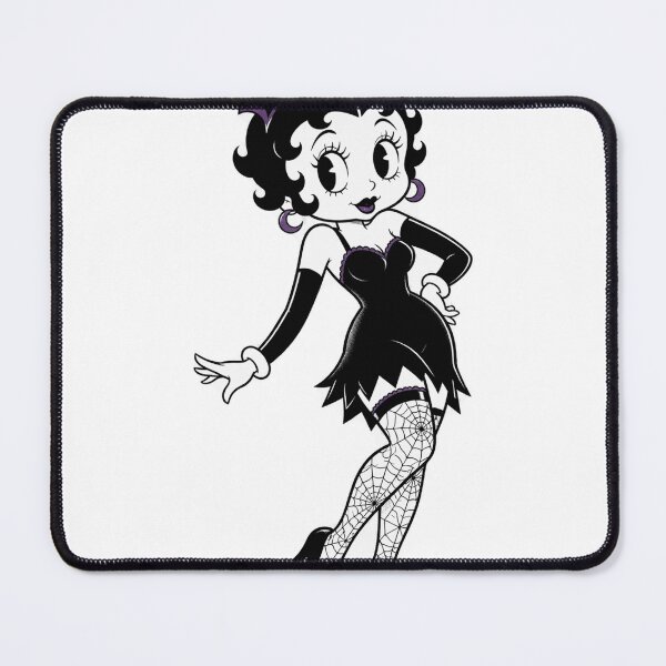 Item preview, Goth Flapper - Vintage Pin-Up Cartoon designed and sold by Riah Studio.