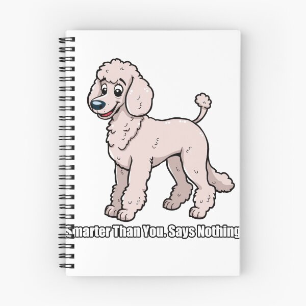 Item preview, Poodle Sticker - Smarter Than You Say Nothing - Funny Poodle designed and sold by pawdrops.