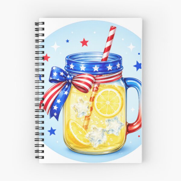 Item preview, Patriotic Lemonade Mason Jar Fourth of July designed and sold by jgvisualarts.