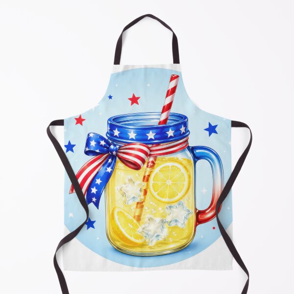 Item preview, Patriotic Lemonade Mason Jar Fourth of July designed and sold by jgvisualarts.