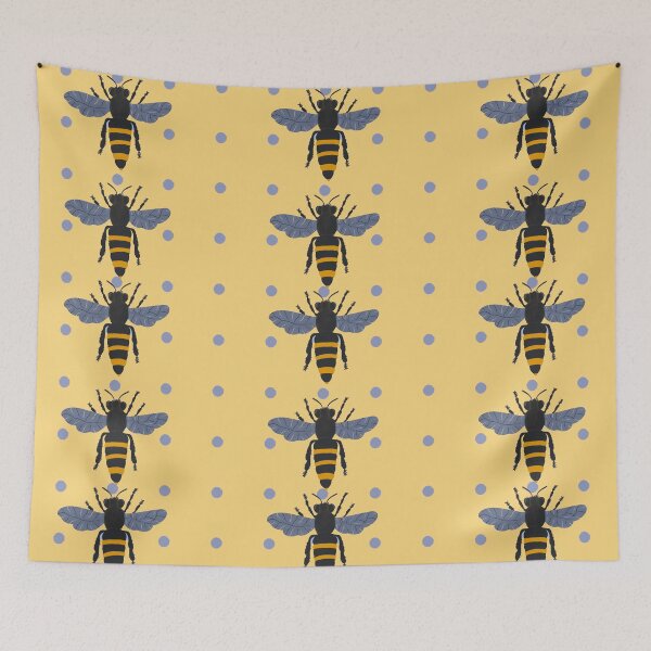 Item preview, Whimsical Bee, Honeycomb & Geometric Colourful Pattern Collection designed and sold by VirtuallyCreativ .