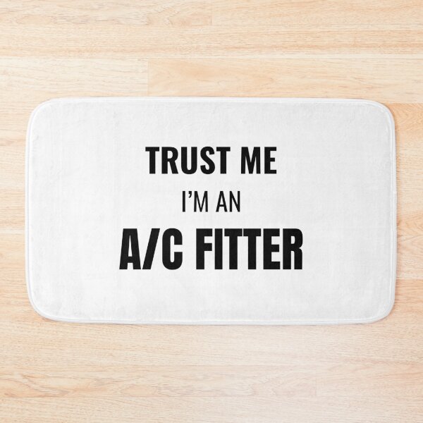 Item preview, Trust Me I'm an A/C Fitter (Black) designed and sold by ShipCrewNation.
