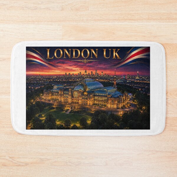 Item preview, MAIN TITLE: North London Iconic Palace Art – Cinematic Twilight Edition designed and sold by globetrottergfx.