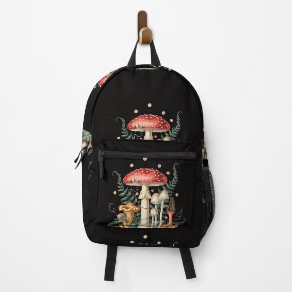 Item preview, Enchanted Forest Mushrooms – Vintage Botanical Illustration designed and sold by Tom-Apex-Art.