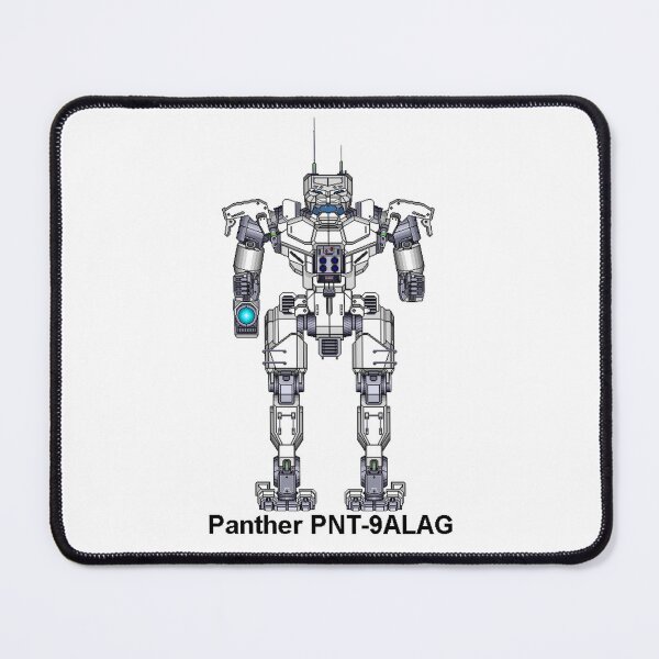 Item preview, Panther PNT-9ALAG (White) - Inner Sphere BattleMech designed and sold by DagleysDesigns.