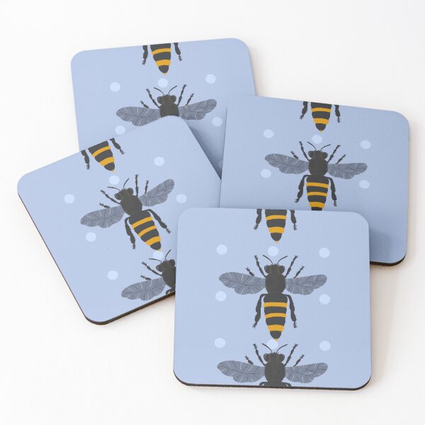 Item preview, Whimsical Bee, Honeycomb & Geometric Colourful Pattern Collection designed and sold by VirtuallyCreativ .