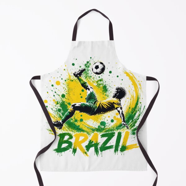 Item preview, Brazilian Football Colors Tropical Shirt | Yellow Green Soccer Pride Tee | Fan Gift Idea designed and sold by 3ac-Arts.