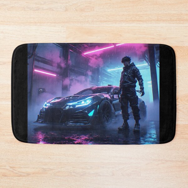 Item preview, Cyberpunk Neon Night Drive designed and sold by jmavila.