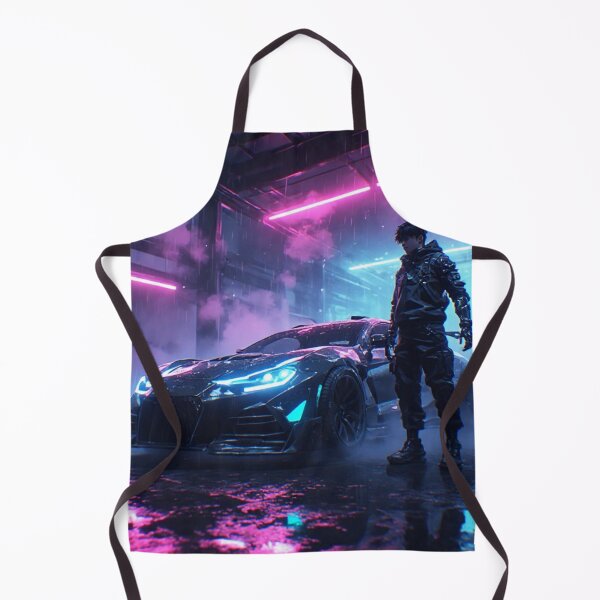 Item preview, Cyberpunk Neon Night Drive designed and sold by Mavila Forge.