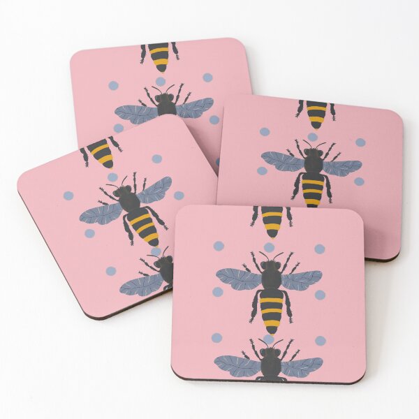 Item preview, Whimsical Bee, Honeycomb & Geometric Colourful Pattern Collection designed and sold by VirtuallyCreativ .