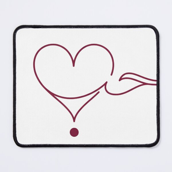 Item preview, Hubb Arabic Love Heart Calligraphy Minimal Wall Art Print designed and sold by Presshue.