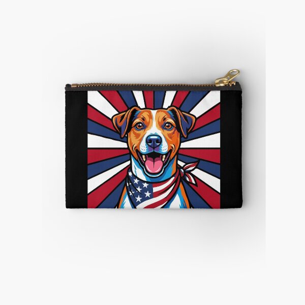 Item preview, Jack Russell Terrier 4th of July Dog – Patriotic USA Puppy Gift designed and sold by The Real Life Symphony.