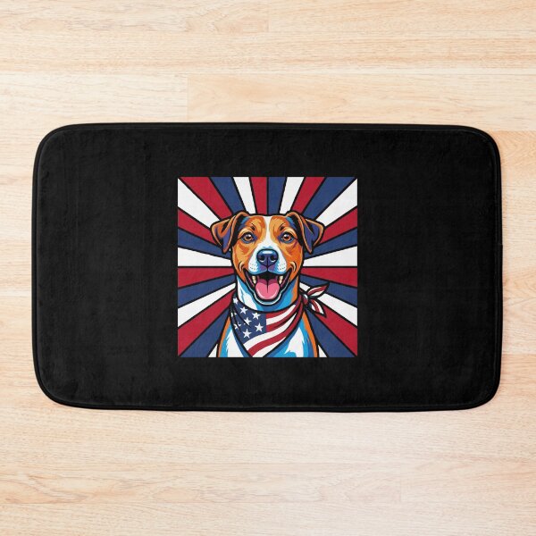 Item preview, Jack Russell Terrier 4th of July Dog – Patriotic USA Puppy Gift designed and sold by The Real Life Symphony.