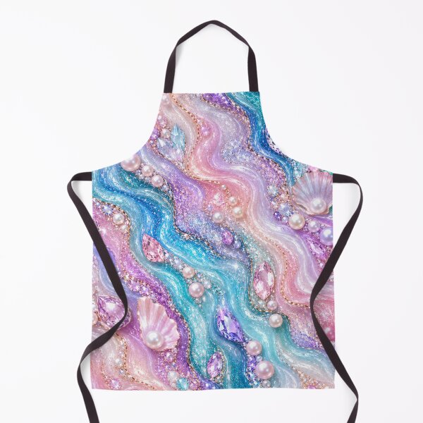Item preview, Luxury Pearl & Crystal Fluid Art Marble designed and sold by Aramdesing.