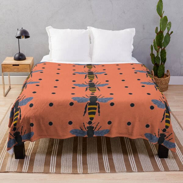 Item preview, Whimsical Bee, Honeycomb & Geometric Colourful Pattern Collection designed and sold by VirtuallyCreativ .
