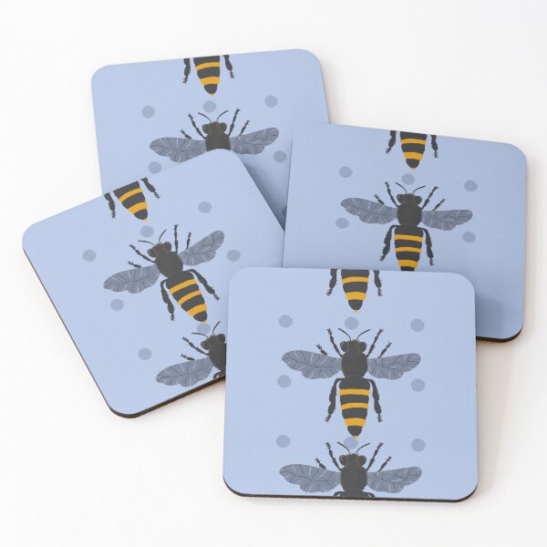 Item preview, Whimsical Bee, Honeycomb & Geometric Colourful Pattern Collection designed and sold by VirtuallyCreativ .