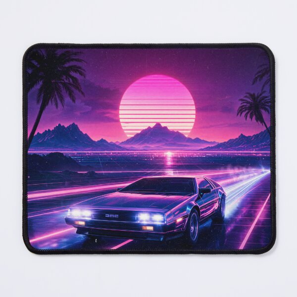 Item preview, Neon DeLorean Horizon designed and sold by NeonArcadeForge.