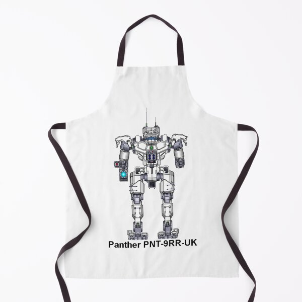 Item preview, Panther PNT-9RR-UK (White) - Inner Sphere BattleMech designed and sold by DagleysDesigns.