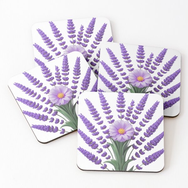 Item preview, Lavender floral composition designed and sold by kidoramagic.