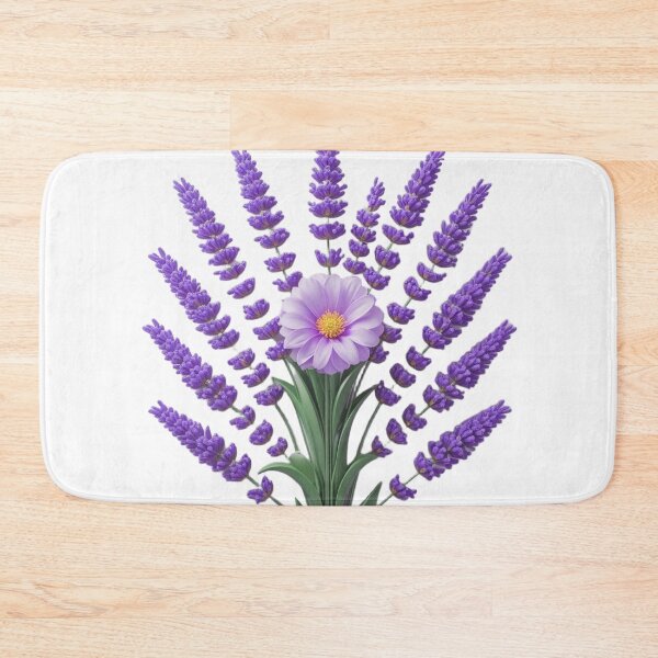 Item preview, Lavender floral composition designed and sold by kidoramagic.