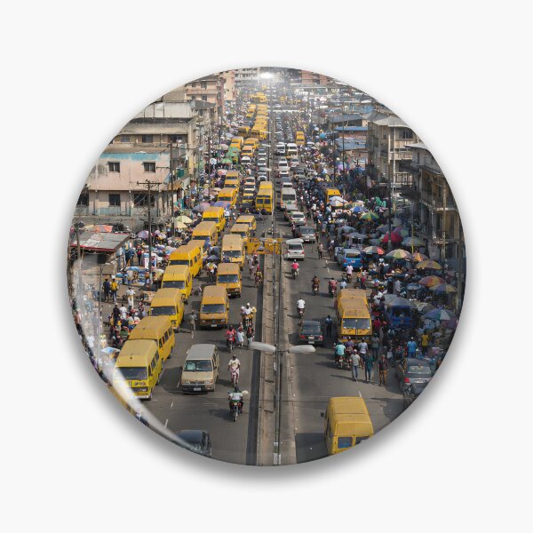Item preview, The Energy of Daily Life in Lagos designed and sold by SavannaCanvas.