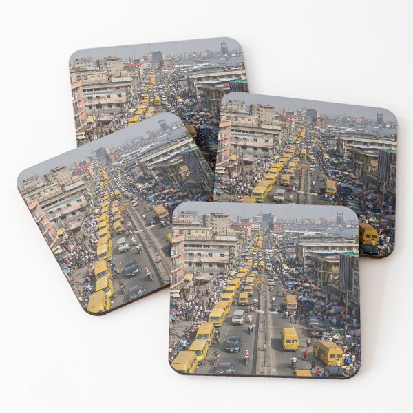 Item preview, The Energy of Daily Life in Lagos designed and sold by SavannaCanvas.