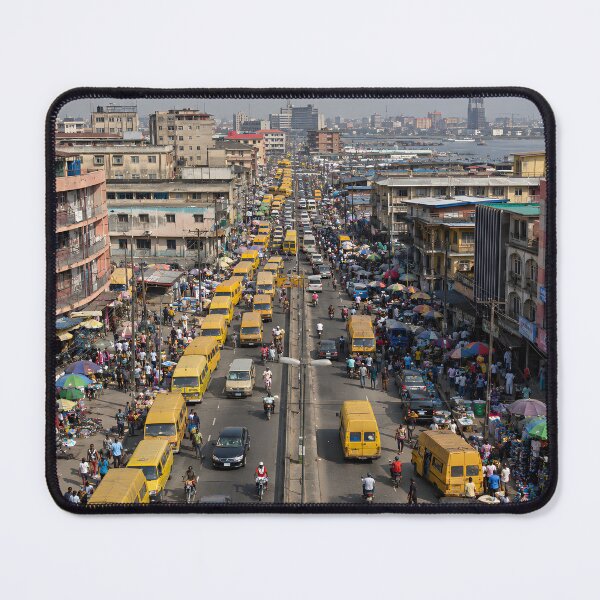 Item preview, The Energy of Daily Life in Lagos designed and sold by SavannaCanvas.