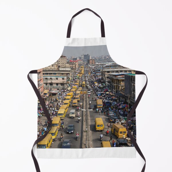 Item preview, The Energy of Daily Life in Lagos designed and sold by SavannaCanvas.