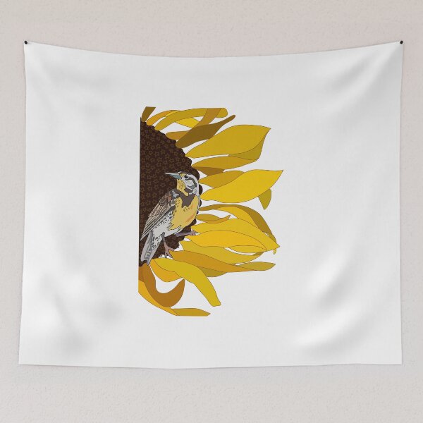Item preview, Sunflower Meadowlark designed and sold by boberweiser.