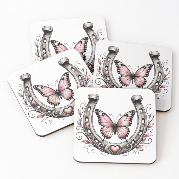 Item preview, Lucky Horseshoe and Butterfly designed and sold by OTSC.