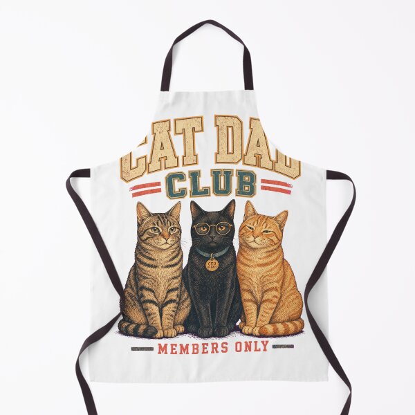 Item preview, Cat Dad Club Multiple Cats Design Cat Father designed and sold by arawaksupplyco.