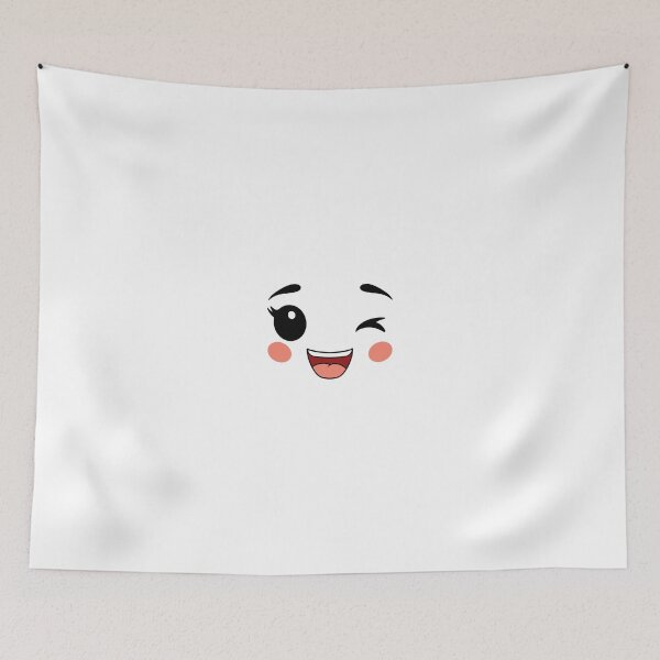 Item preview, Cute Winking Face Cartoon Expression designed and sold by DailyDoodlesBySumbul.