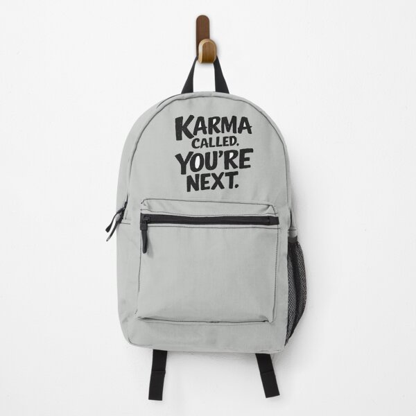 Item preview, Karma Called You're Next Funny Sarcastic Quote designed and sold by NadineDemShop.