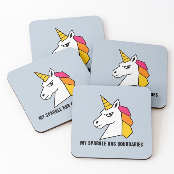 Item preview, Cheeky Unicorn My Glitter Has Limits designed and sold by Lyfeinsights.