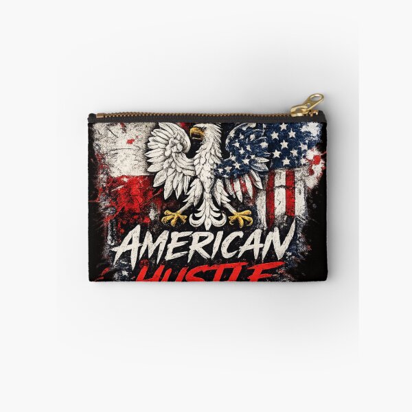 Item preview, POLISH BLOOD AMERICAN HUSTLE designed and sold by GraphicGlowTeesStore.