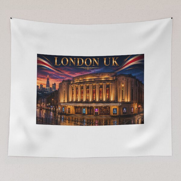 Item preview, West London Heritage Art Deco Concert and Theatre – Cinematic Evening Edition designed and sold by globetrottergfx.