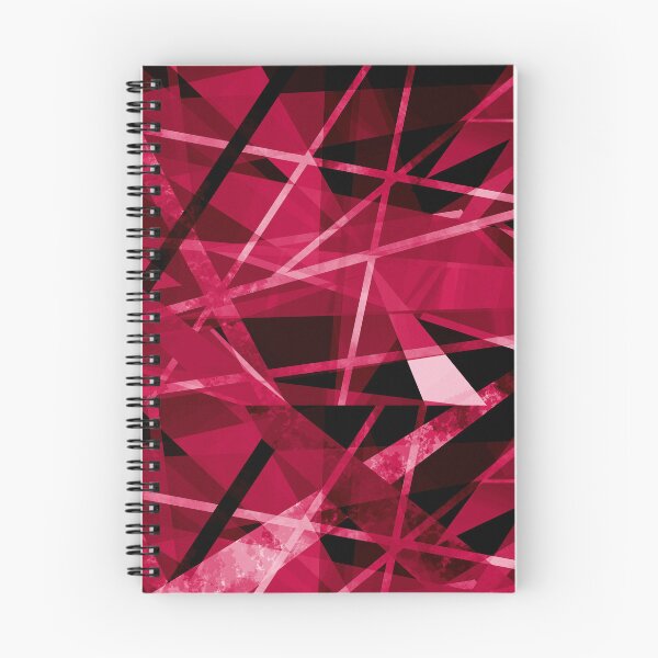 Item preview, Dynamic Red Geometric Pattern designed and sold by Andrew  Hitchen.