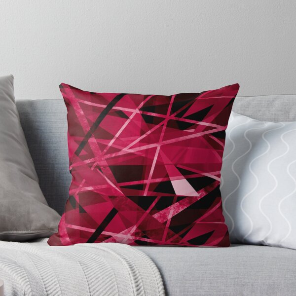 Item preview, Dynamic Red Geometric Pattern designed and sold by Andrew  Hitchen.