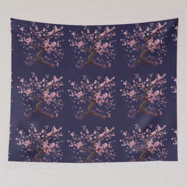 Item preview, Cherry blossom branch illustration designed and sold by kidoramagic.