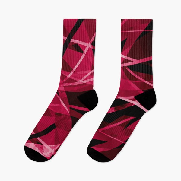 Item preview, Dynamic Red Geometric Pattern designed and sold by Andrew  Hitchen.
