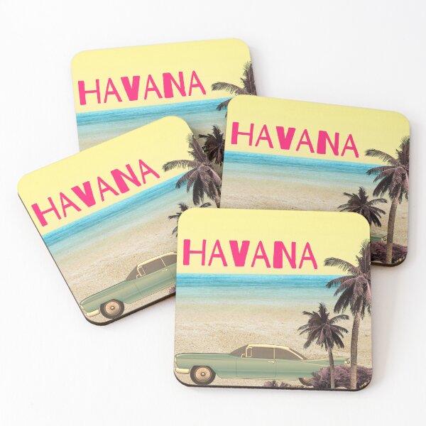 Item preview, Havana vintage car beach sunset designed and sold by AWADHESH  CHAURASIA.