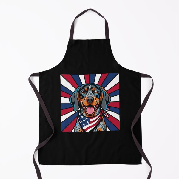 Item preview, Bluetick Coonhound 4th of July Dog – Patriotic USA Puppy Gift designed and sold by The Real Life Symphony.